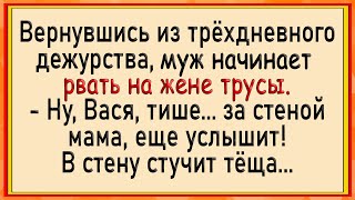 Как зять с женой тещу разбудили! Сборник свежих анекдотов! Юмор!