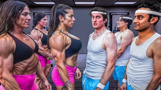 Steroid Women Vs Average Joe's - (Who's Stronger?)