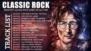 Aerosmith, Nirvana, Guns N Roses, ACDC, Queen, Bon Jovi, Scorpions - Classic Rock Songs 70s 80s 90