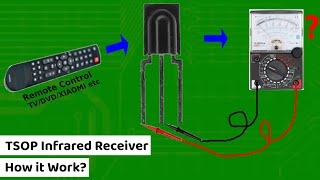 Принципы работы TSOP | Как TSOP реагирует на нажатие кнопки Remote Control?