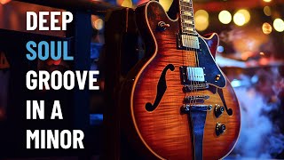 Deep Soul Groove Backing Track in A Minor