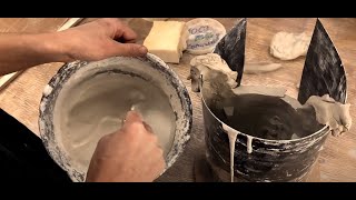 Сложная гипсовая форма для шликерного литья + интервью с Михаилом KinPottery