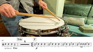 Radetzky Marsch Snare Drum (With Sheet Music)