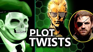 Best PLOT TWIST Moments in All Metal Gear Solid Games