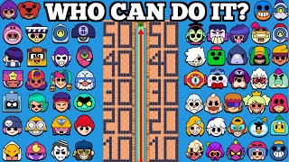 Who Can Survive 50 Tiles Of Poison!? All 83 Brawlers Challenge