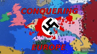 Conquering Europe as NAZI GERMANY in CEWW2!