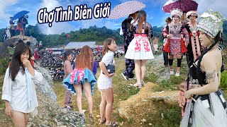 Chợ Tình biên giới Việt - Lào| Trai Gái rủ nhau trên núi hẹn hò