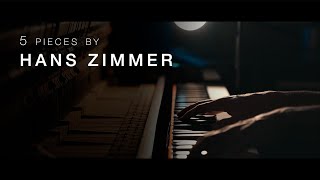 5 Pieces by Hans Zimmer \\ Iconic Soundtracks \\ Relaxing Piano [20min]