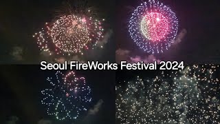 Seoul FireWorks Festival 2024 view nearby mapo station