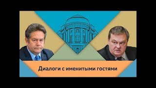 Н.Н.Платошкин и Е.Ю.Спицын в студии МПГУ. 