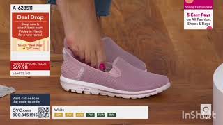 Angela had on Skechers Slip-Ins GOWalk Travel Washable Shoes - Fiji in... earlier today