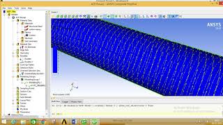 Composite Shaft Modelling in Ansys