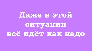 Даже в этой ситуации всё идёт как надо