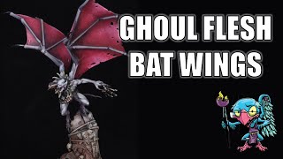 How to Paint Ghoul Flesh and Bat Wings (FEC) - HC 439