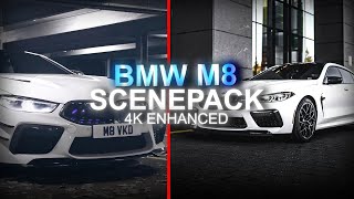 BMW M8 CAR CLIPS | 4K | FREE CAR CLIPS | ScenesbyZero