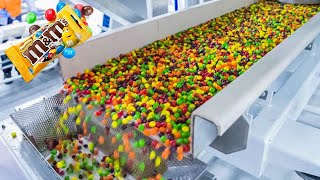 ВОТ КАК ДЕЛАЮТ КОНФЕТЫ M&M’S, УДИВИТЕЛЬНЫЕ ПРОИЗВОДСТВЕННЫЕ ЛИНИИ