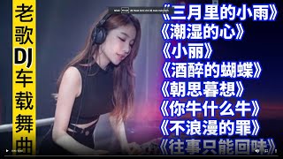 经典老歌DJ，怀旧音乐，最火劲爆车载DJ舞曲《三月里的小雨》小丽