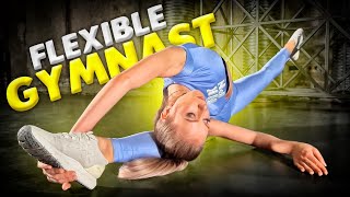 Flexible gymnast oversplits training. Stretching routines. Contortion. Flexshow