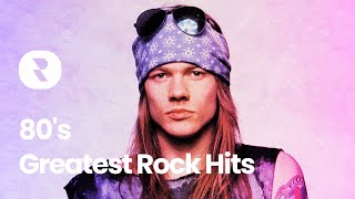 80's Greatest Rock Hits Music Videos 🎧 Most Popular 80s Rock Music Mix 🤘 Famous Rock Songs From 1980