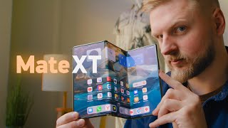 Обзор Huawei Mate XT — не всё так однозначно…