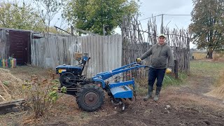 Последние огородные работы. Вернули их назад.