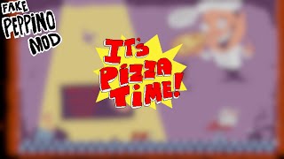 PIZZA TIME IS HERE! (Playable Fake Peppino Mod)