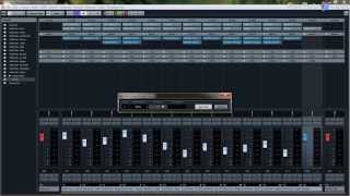 13. Cubase - Группировка каналов микшера [RusTuts.com]